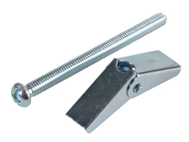 Plasterboard Spring Toggle ZP M6 x 75mm Forge Pack 4 FORFPTOG675