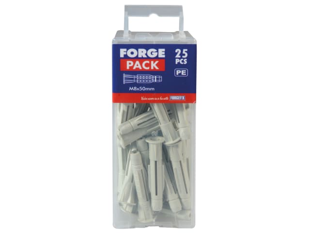 Universal Fixing Plug M8 x 50mm ForgePack 25 FORFPUFP850 - Image 3