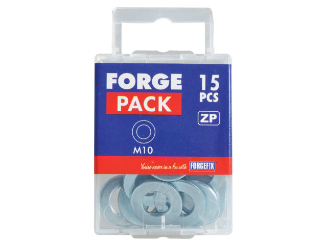 Flat Washers DIN125 ZP M10 ForgePack 15 FORFPWAS10 - Image 3