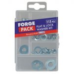 Flat Washer Kit ForgePack 112 Piece FORFPWASSET
