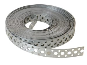 Builder's Galvanised Fixing Band 20mm x 1.0 x 10m Box 1 FORGB20