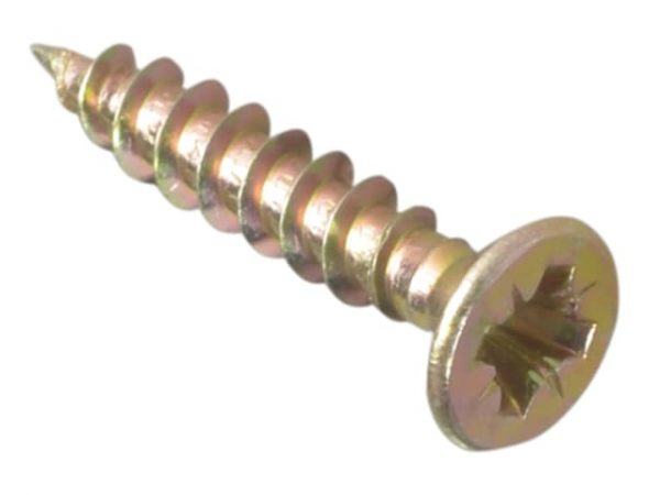 Multi-Purpose Pozi Compatible Screw CSK ST ZYP 3.0 x 20mm Box 200 FORMPS320Y