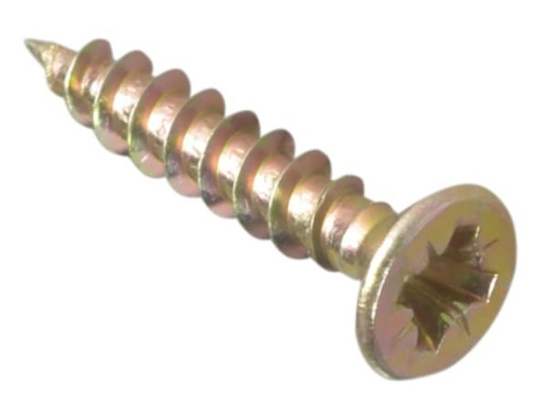 Multi-Purpose Pozi Compatible Screw CSK ST ZYP 3.5 x 20mm Box 200 FORMPS3520Y