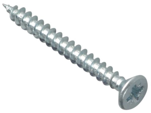 Multi-Purpose Pozi Compatible Screw CSK ST ZP 4 x 40mm Box 200 FORMPS440ZP
