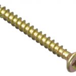 Multi-Purpose Pozi Compatible Screw CSK ST ZYP 4.0 x 45mm Box 200 FORMPS445Y