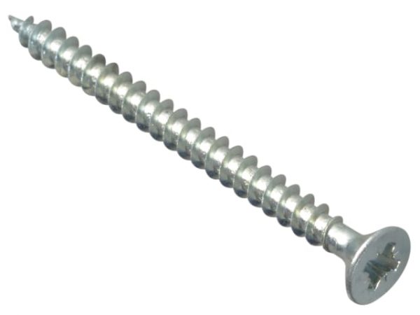 Multi-Purpose Pozi Compatible Screw CSK ST ZP 4 x 50mm Box 200 FORMPS450ZP