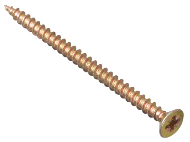 Multi-Purpose Pozi Compatible Screw CSK ST ZYP 4.0 x 60mm Box 200 FORMPS460Y