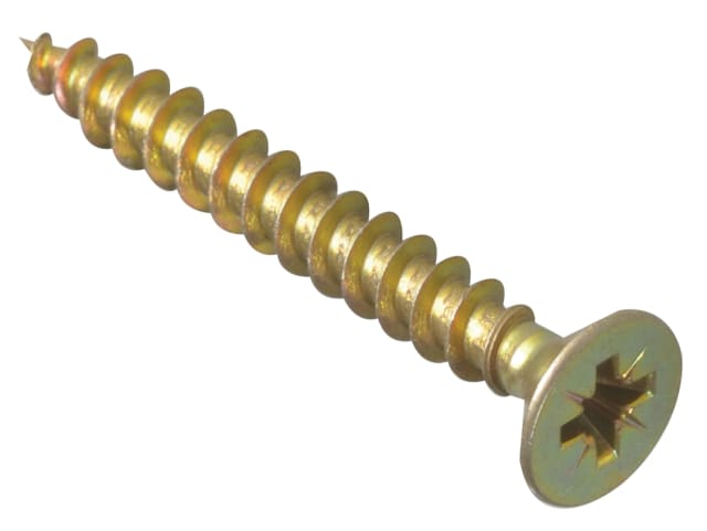 Multi-Purpose Pozi Compatible Screw CSK ST ZYP 5.0 x 45mm Box 200 FORMPS545Y