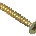 Multi-Purpose Pozi Compatible Screw CSK ST ZYP 6.0 x 40mm Box 200 FORMPS640Y