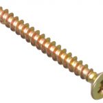 Multi-Purpose Pozi Compatible Screw CSK ST ZYP 6.0 x 50mm Box 100 FORMPS650Y