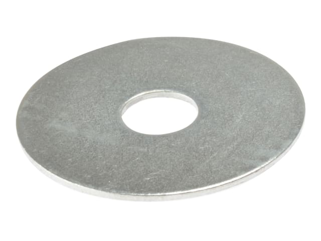 Flat Mudguard Washers ZP M8 x 50mm Bag 10 FORMWASH850M