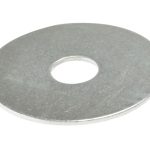 Flat Mudguard Washers ZP M6 x 50mm Bag 10 FORMWASH650M