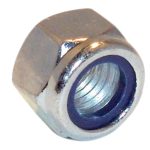 Hexagon Nut & Nylon Insert ZP M5 Bag 100 FORNYLOC5M