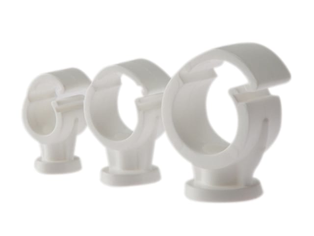 Pipe Clip Single Cliplock 28mm Box 100 FORPCSC28