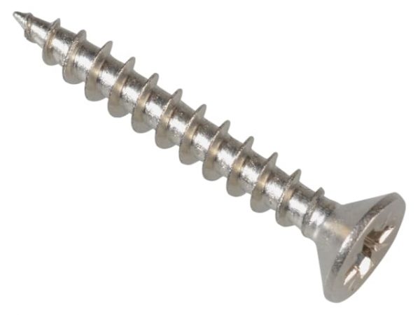 Multi-Purpose Pozi Compatible Screw CSK ST S/Steel 3.5 x 25mm Box 200 FORPOZI3525S