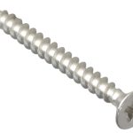 Multi-Purpose Pozi Compatible Screw CSK ST S/Steel 4.0 x 40mm Box 200 FORPOZI440S