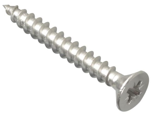 Multi-Purpose Pozi Compatible Screw CSK ST S/Steel 5.0 x 40mm Box 200 FORPOZI540S