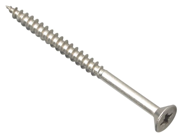 Multi-Purpose Pozi Compatible Screw CSK ST S/Steel 5.0 x 70mm Box 100 FORPOZI570S