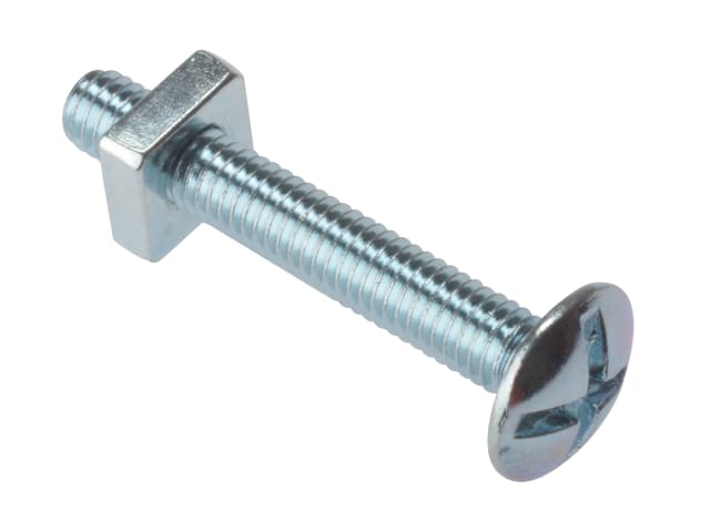 Roofing Bolt ZP M8 x 200mm Bag 10 FORRBN8200M