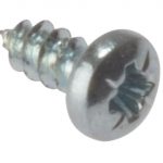 Self-Tapping Screw Pozi Compatible Pan Head ZP 3/4in x 6 Box 200 FORSTP346Z