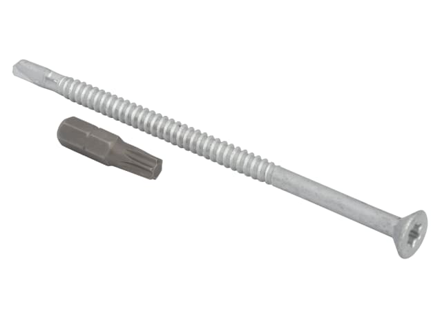 TechFast Roofing Screw Timber - Steel Light Section 5.5 x 109mm Pack 50 FORTFCL55109