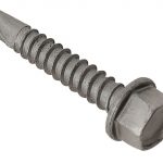 TechFast Roofing Sheet to Steel Hex Screw No.3 Tip 5.5 x 38mm Box 100 FORTFH5538L