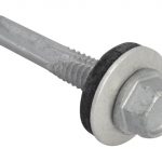 TechFast Hex Roofing Screw Self-Drill Heavy Section 5.5 x 32mm Pack 100 FORTFHH5532