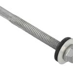 TechFast Hex Head Roofing Screw Self-Drill Heavy Section 5.5 x 60mm Pack 50 FORTFHH5560