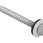 TechFast Hex Head Roofing Screw Self-Drill Light Section 5.5 x 57mm Pack 50 FORTFHL5557