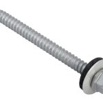 TechFast Hex Head Roofing Screw Self-Drill Light Section 5.5 x 70mm Pack 50 FORTFHL5570