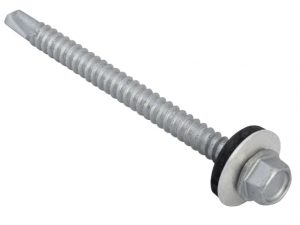 TechFast Hex Head Roofing Screw Self-Drill Light Section 5.5 x 70mm Pack 50 FORTFHL5570