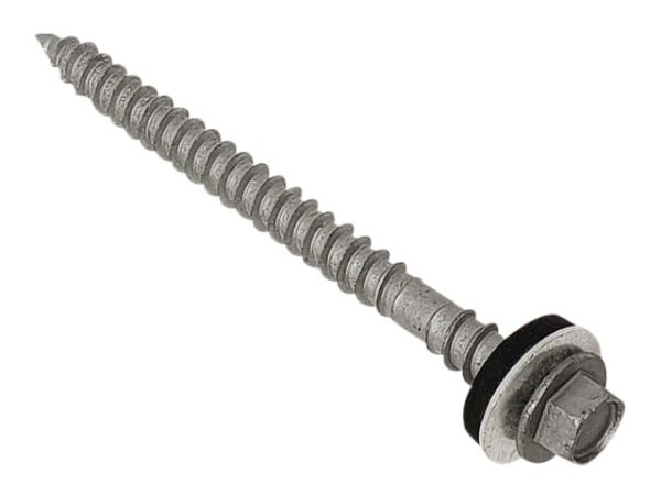 TechFast Composite Panel to Timber Hex Screw T17 Gash Point 6.3 x 80mm Box 100 FORTFHWP6380