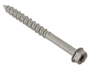TechFast Masonry Screw TORX® Compatible Hex 6.3 x 70mm (Box 100) FORTFMH6370