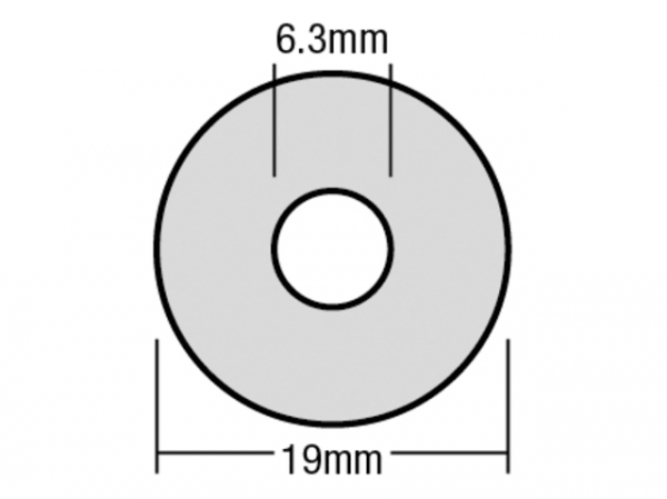 TechFast Bonded EPDM Washer 5.5 x 16mm Box 100 FORTFW1655