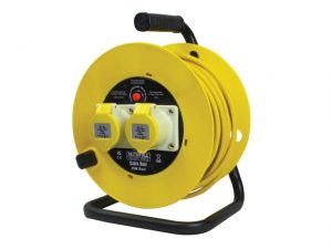 Open Drum Cable Reel 110V 16A 2-Socket 25m (2.5mm Cable) FPPCR25ML25