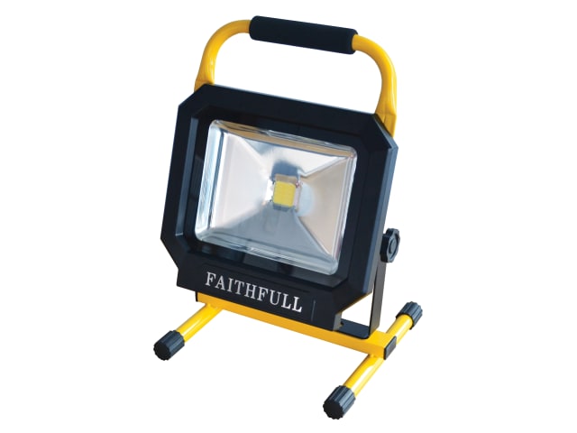 COB LED Single Pod Tripod Sitelight 30W 2100 Lumens 240V FPPSLLED30T - Image 2