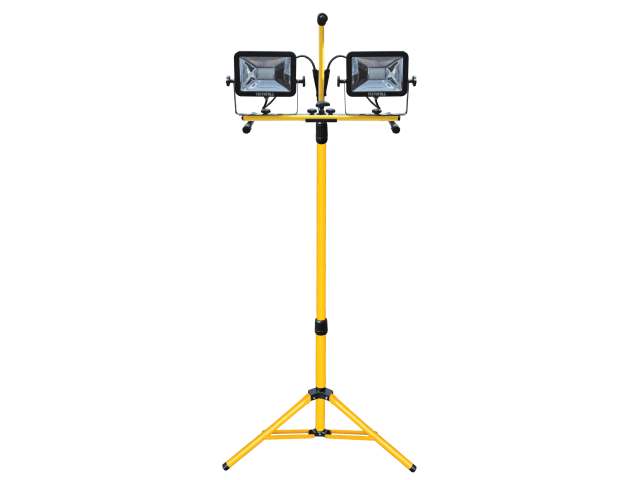 SMD LED Twin Head Tripod Site Light 40W 2 x 1800 Lumens 110V FPPSLLED40VL - Image 2