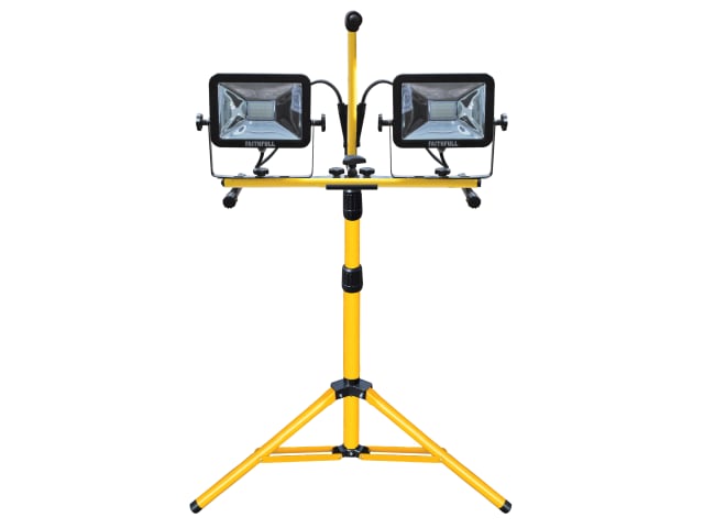 SMD LED Twin Head Tripod Site Light 40W 2 x 1800 Lumens 110V FPPSLLED40VL - Image 3