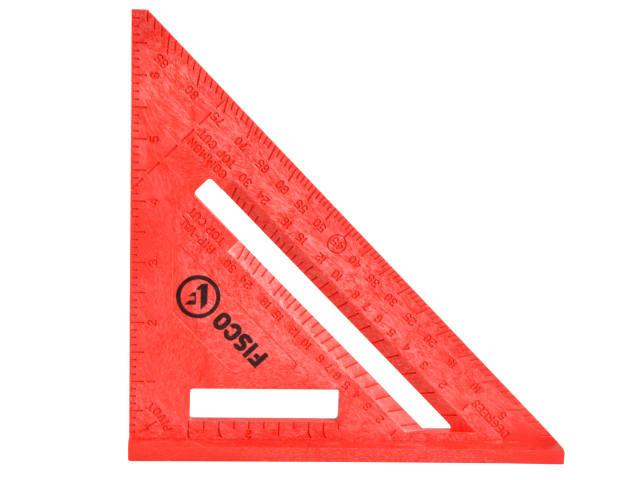 X55E Red Plastic Rafter Angle Square 175mm FSCX55E - Image 4