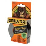 Gorilla Tape® Handy Roll 25mm x 9m Black GRGTHR