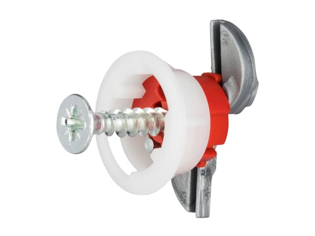 Red Plasterboard Fixings 18mm (Pack 4) GRP184 - Image 2