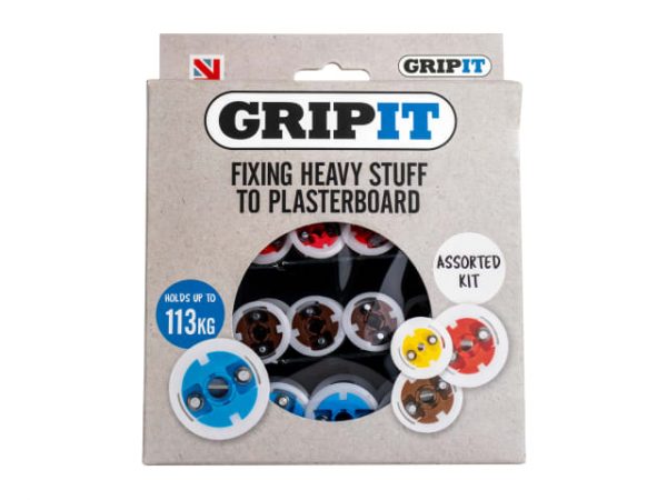 Plasterboard Fixings Assorted Kit -  32 Piece GRPASSKIT