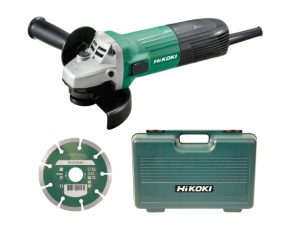 G12STX/J7 Angle Grinder 115mm Diamond Blade & Case 600W 240V HIKG12STXCD