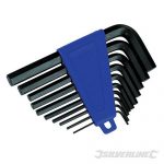 Hex Key Set 10pce 1/16" - 3/8" HK19