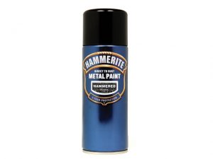 Direct to Rust Hammered Finish Aerosol Black 400ml HMMHFBLAERO