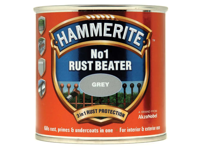 No.1 Rust Beater Paint Grey 250ml HMMNO1GY250