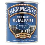 Direct to Rust Smooth Finish Metal Paint Blue 750ml HMMSFB750