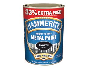 Direct to Rust Smooth Finish Metal Paint Silver 750ml + 33% HMMSFS750AV