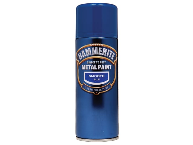 Direct to Rust Smooth Finish Aerosol Blue 400ml HMMSFBAERO
