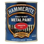 Direct to Rust Smooth Finish Metal Paint Red 750ml HMMSFR750